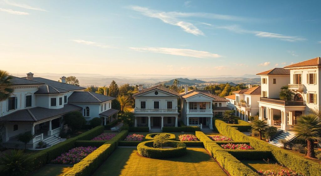 inspiracoes-de-fachadas-1024x563 Fachadas de Casas com Jardim Que Vão Fazer Você se Apaixonar