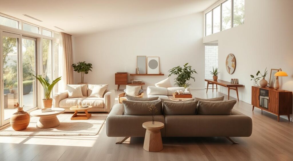 integracao-de-ambientes-5-1024x563 Interiores de Casas Pequenas e Simples Que Parecem Maiores