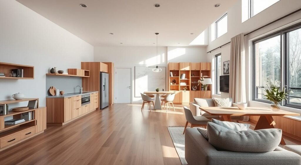 integracao-de-ambientes-pequenos-1024x563 Dicas de Decoração para Apartamentos Pequenos