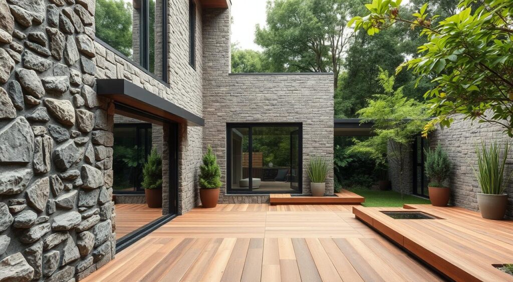 integracao-de-pedras-com-outros-elementos-1024x563 Pedras para Fachada de Casas: Dicas Que Pouca Gente Te Conta