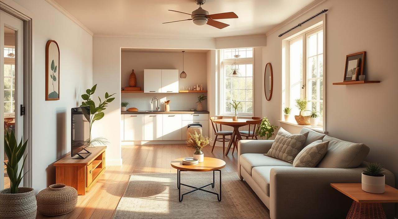 interiores de casas pequenas e simples
