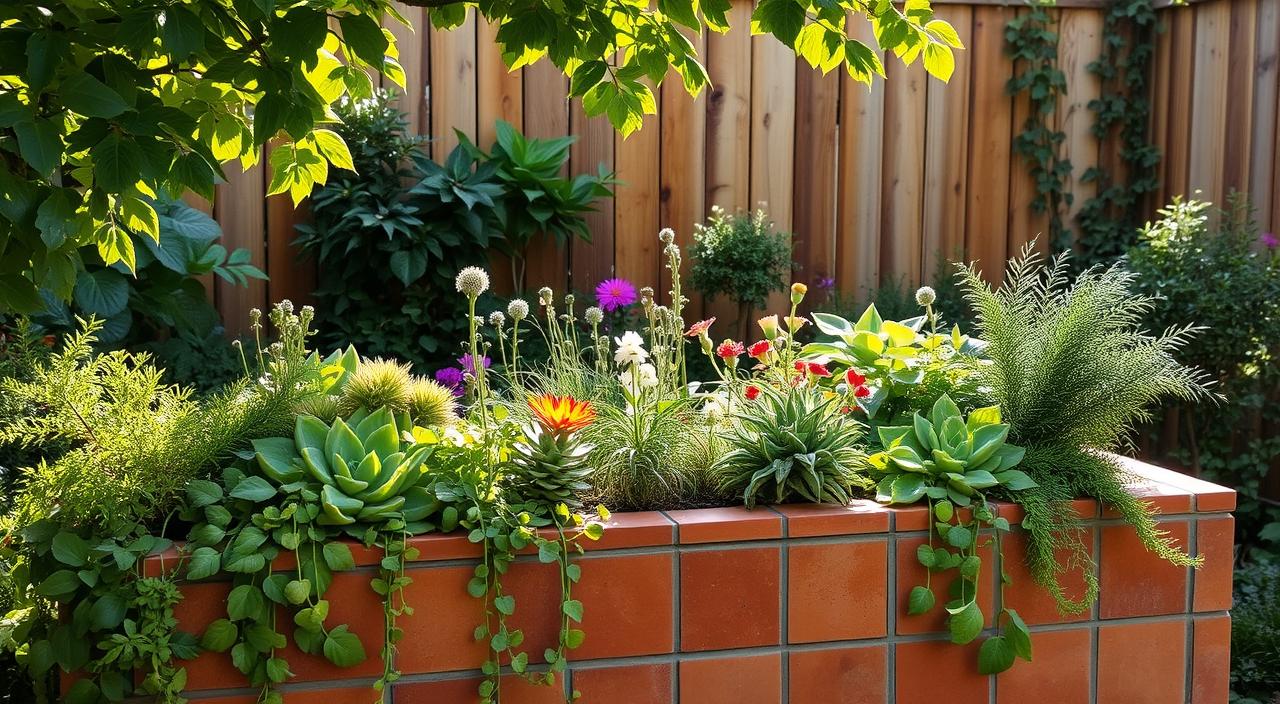 jardinagem com telha