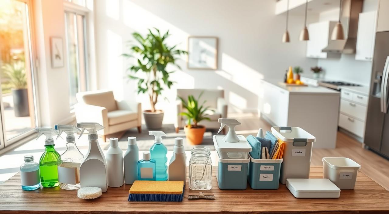 limpeza e organização de casas