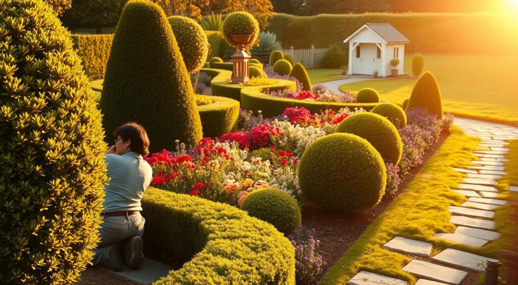 manutencao-de-jardins-1-1024x563 Fachadas de Casas com Jardim Que Vão Fazer Você se Apaixonar