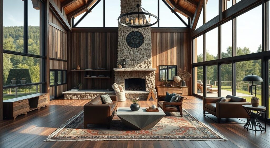 mescla-de-estilos-rustico-e-moderno-1024x563 Estilo Farmhouse: Por que essa decoração virou tendência?