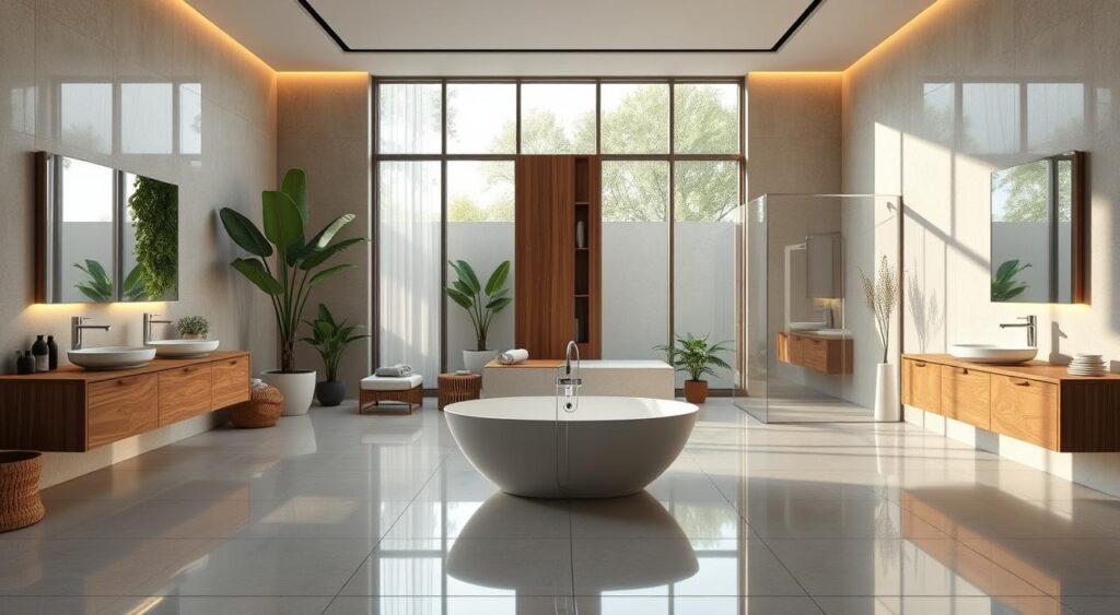 modelos-de-banheiro-de-piscina-modernos-e-eficientes-1024x563 Nem a gente acreditou nesse banheiro de piscina pequeno