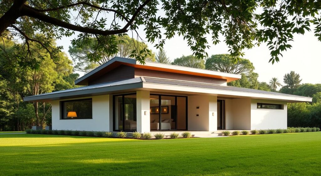 modelos-de-casas-simples-com-telhado-embutido-1024x563 Casas Simples com Telhado Embutido: Veja 15 Fotos e Vídeos