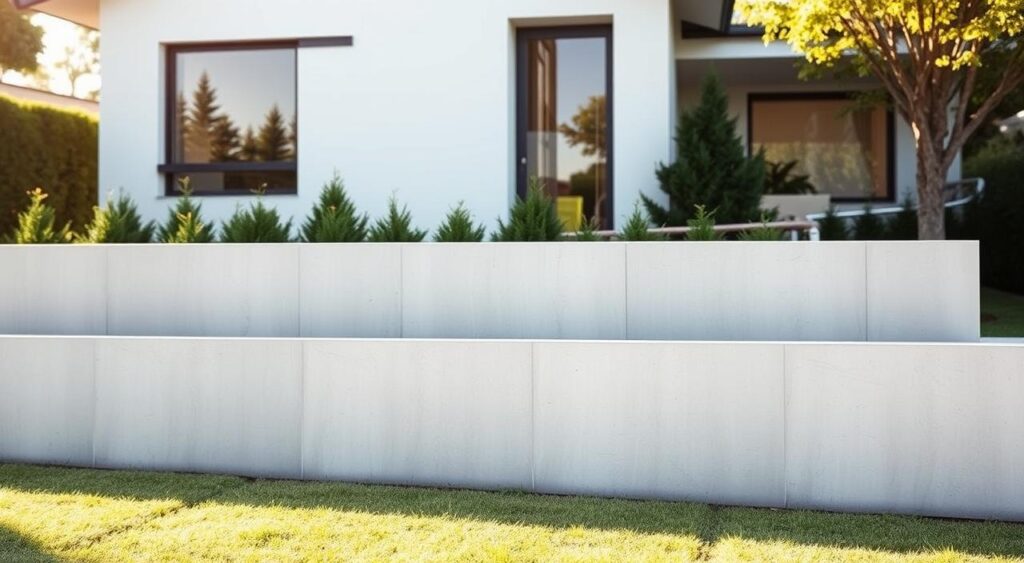muro-de-frente-de-casa-1024x563 Muros de Casas Simples e Modernas: 20 Fotos e Modelos