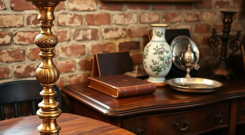 objetos-de-decoracao-vintage-1024x563 Decoração de Interiores de Casas Antigas que Ficaram Lindas