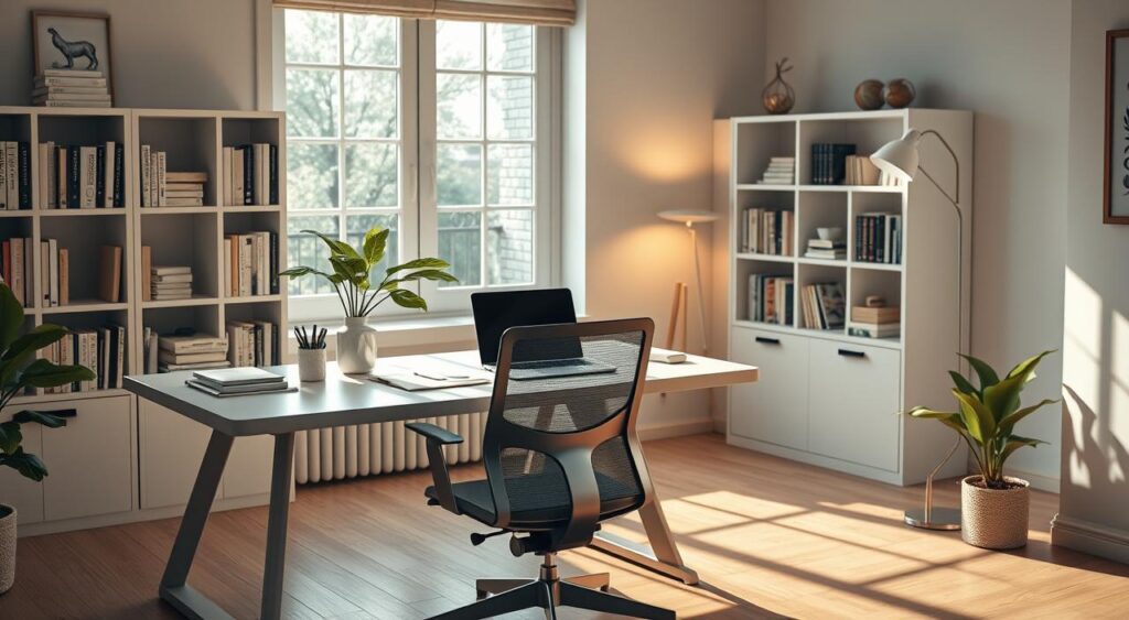 organizacao-no-espaco-de-trabalho-1024x563 Home Office Elegante: 10 Dicas para um Espaço Sofisticado