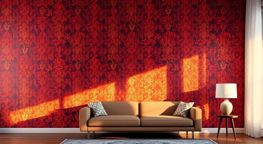 papel-de-parede-para-parede-de-destaque-1024x563 10 Dicas de Como Arrumar a Sala pra deixar como capa de revista