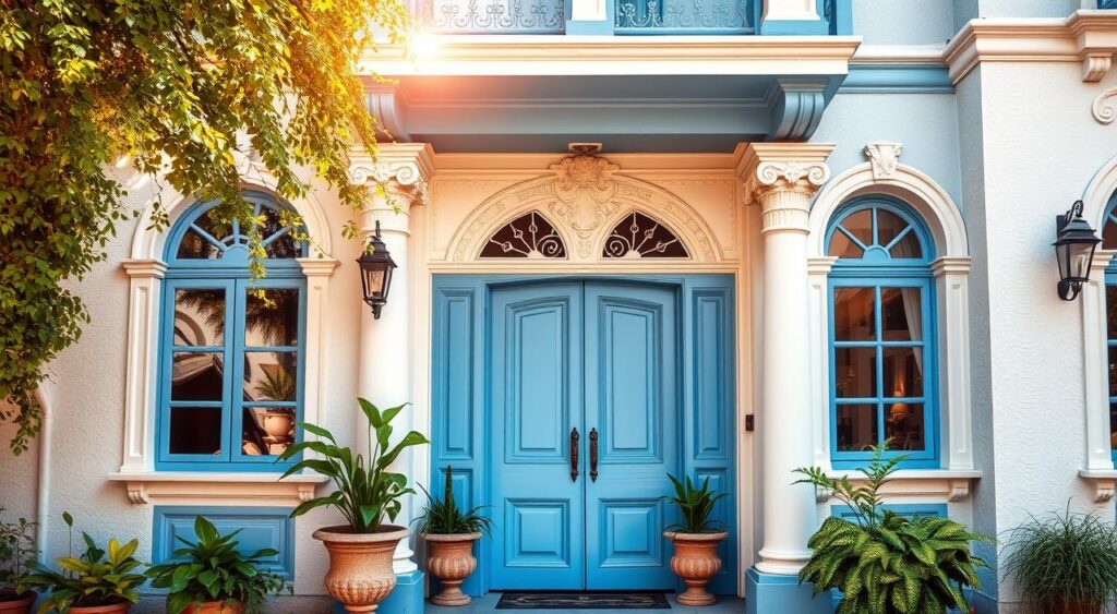 popularidade-do-azul-e-branco-1024x563 Fachada Azul e Branco: Como Usar a Dupla Perfeita na Sua Casa