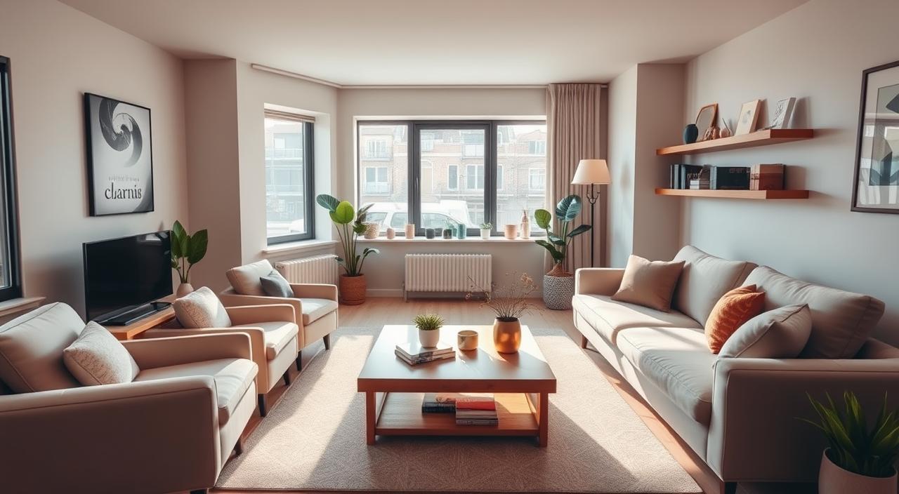 sala de apartamento pequeno