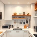 soluções criativas de armazenamento na cozinha