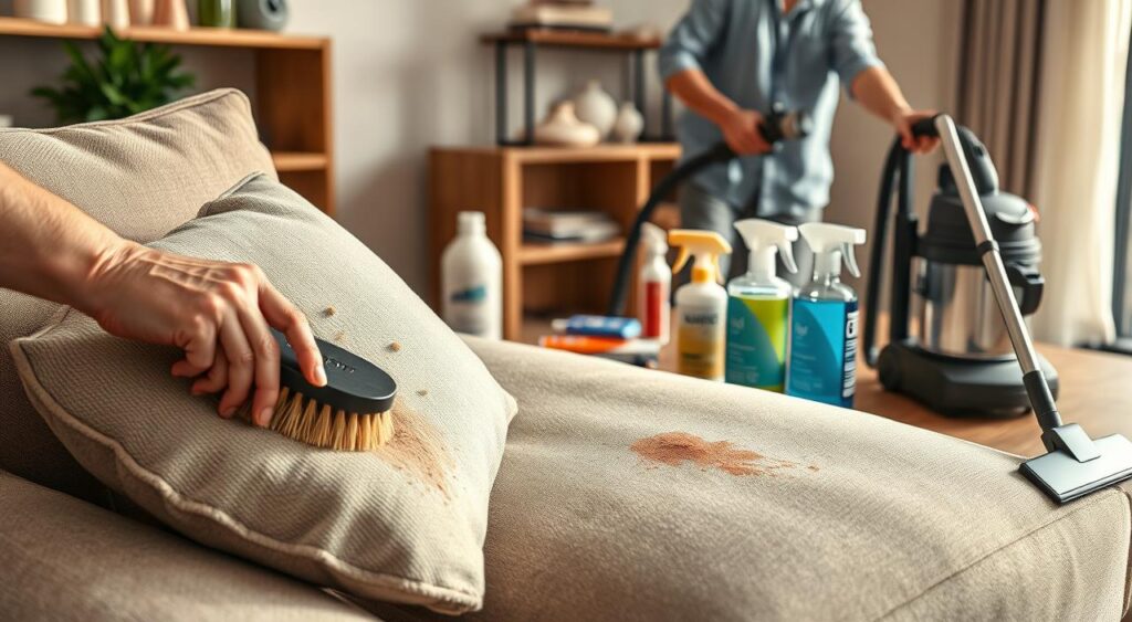 tecnicas-de-limpeza-de-estofados-1024x563 Como limpar sofá de tecido sem manchar e manter a durabilidade