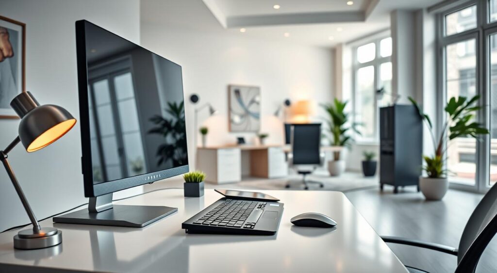 tecnologia-para-home-office-1024x563 Sala Home Office: O layout pode realmente afetar seu rendimento?