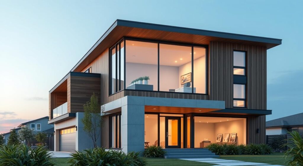 tendencias-de-pe-direito-duplo-em-construcoes-1024x563 Veja Casas com Pé Direito Duplo e Fachadas Elegantes