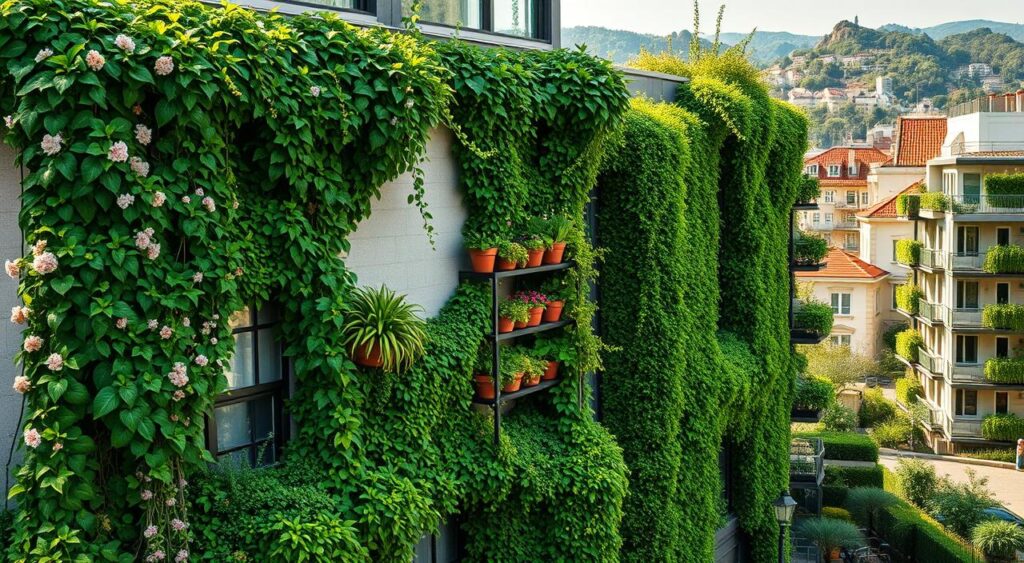 tendencias-em-fachadas-verdes-1024x563 Fachadas de Casas com Plantas: A beleza que virou tendência