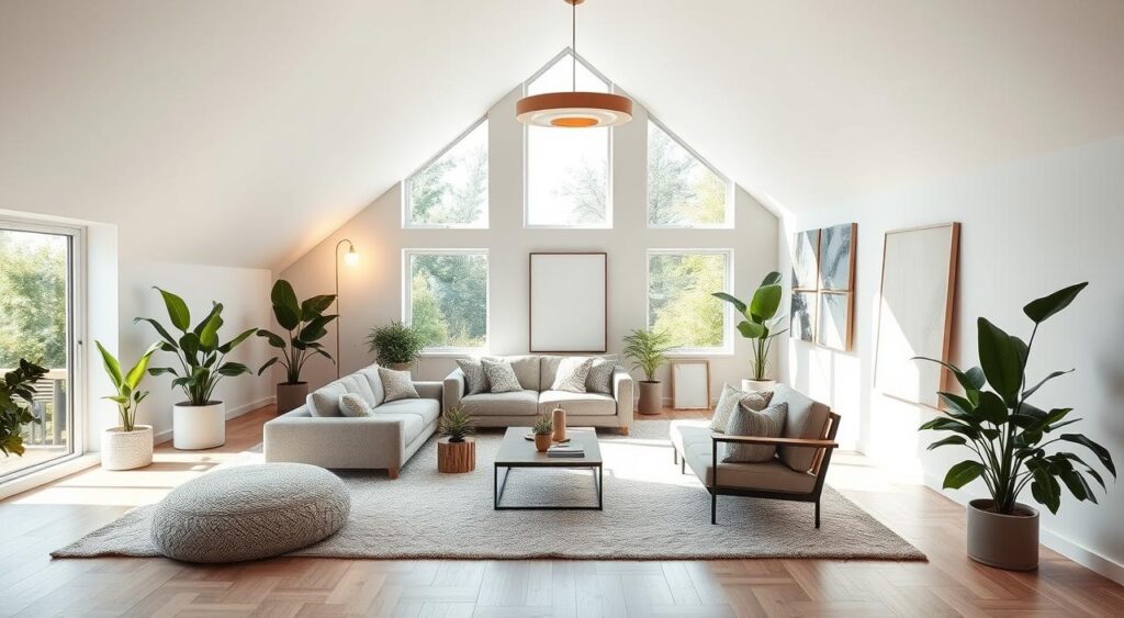 tendencias-modernas-na-decoracao-de-sotao-1024x563 Você já viu uma decoração de Sótão linda? Veja como ela reformou