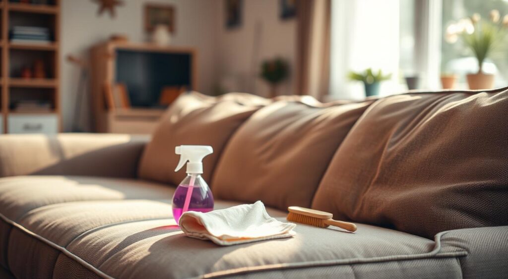 truques-caseiros-para-limpar-sofa-1024x563 Como limpar sofá de tecido sem manchar e manter a durabilidade