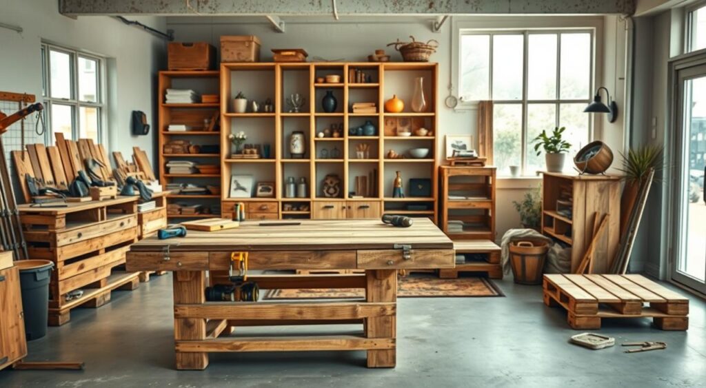 DIY-moveis-de-pallet-1024x563 Móveis de Pallet: Você vai se espantar com o que dá pra fazer
