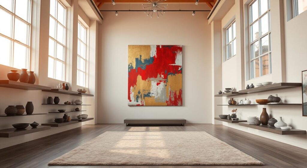arte-sala-alta-1024x563 10 Modelos Pra Decorar sua Sala Alta com Estilo e Conforto