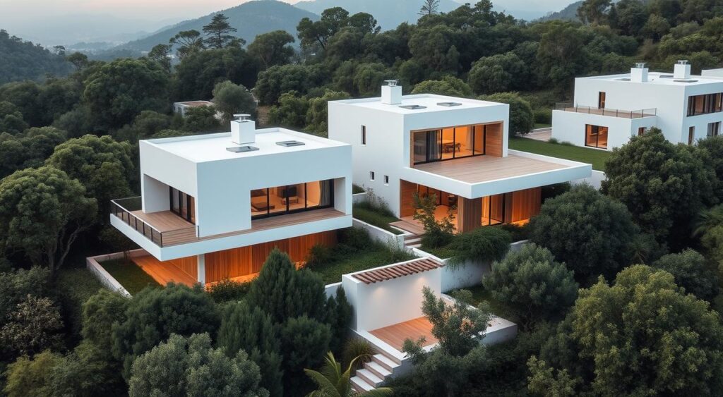 casas-minimalistas-1024x563 Inspiração de Casas Modernas que estão dominando a Decoração