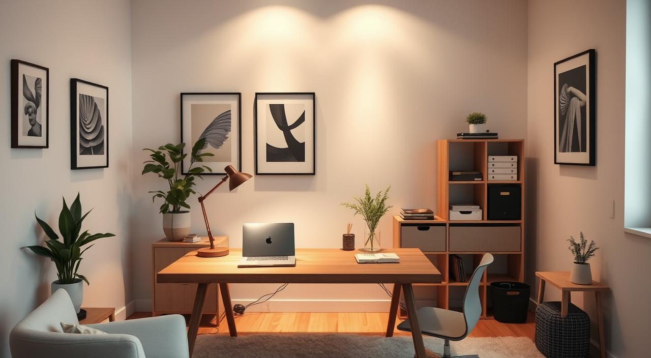 decoração de escritorio em casa