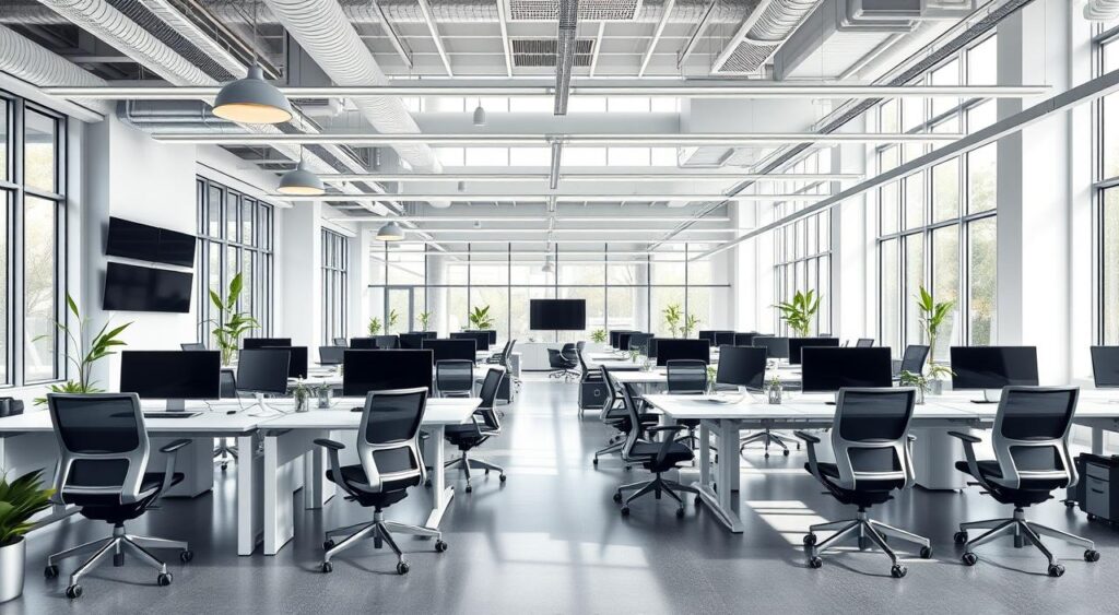 design-de-interiores-ambientes-de-trabalho-1024x563 Decoração de Espaço Corporativo Moderna e Funcional