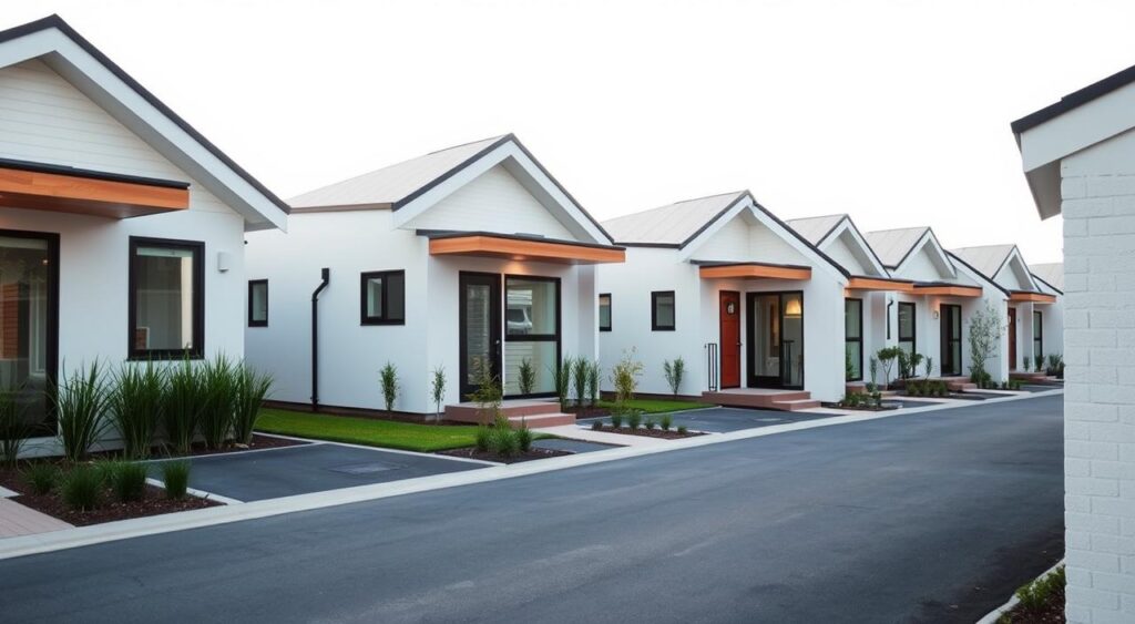 fachadas-casas-pequenas-1024x563 Casas Americanas Modernas: A Tendência que agrega conforto e estilo
