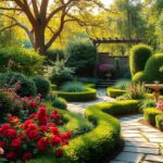fotos de jardim em casa