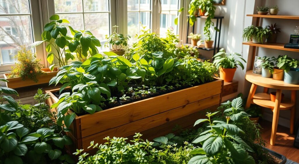 horta-em-casa-1024x563 10 Dicas Para Jardim: Cultive Seu Paraíso Verde Em Casa