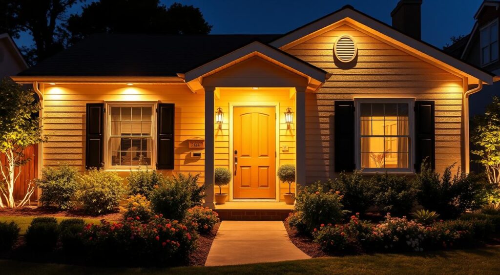 iluminacao-externa-1024x563 Fachada de Casa Simples: 20 Fotos para Inspirações e Dicas