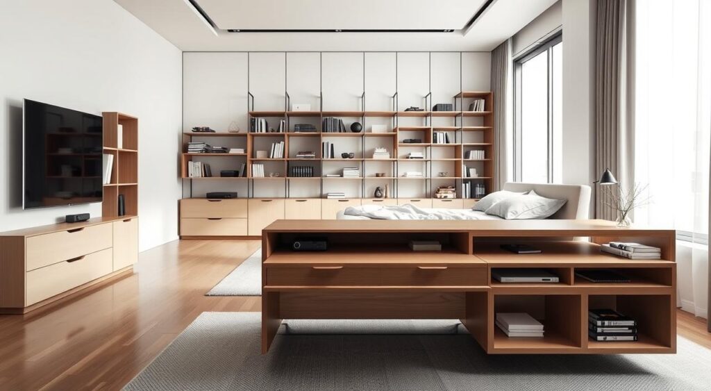 importancia-da-otimizacao-de-espaco-1024x563 Solução para Quarto Pequeno: 12 Dicas pra Decorar com Pouco