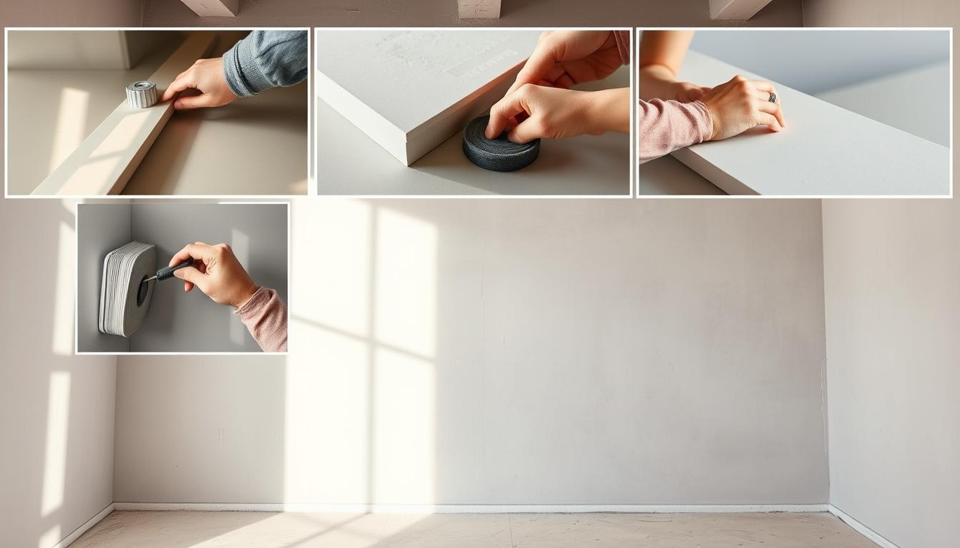 instalação de drywall