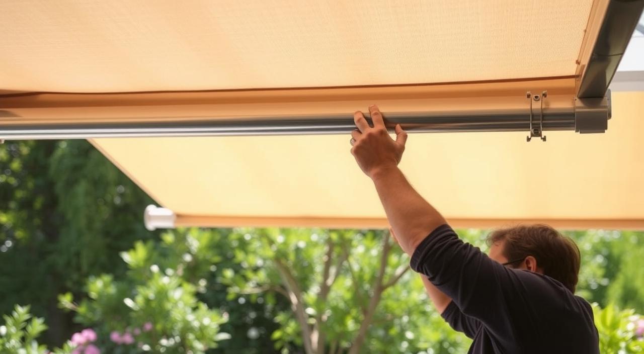 manutenção do toldo retrátil