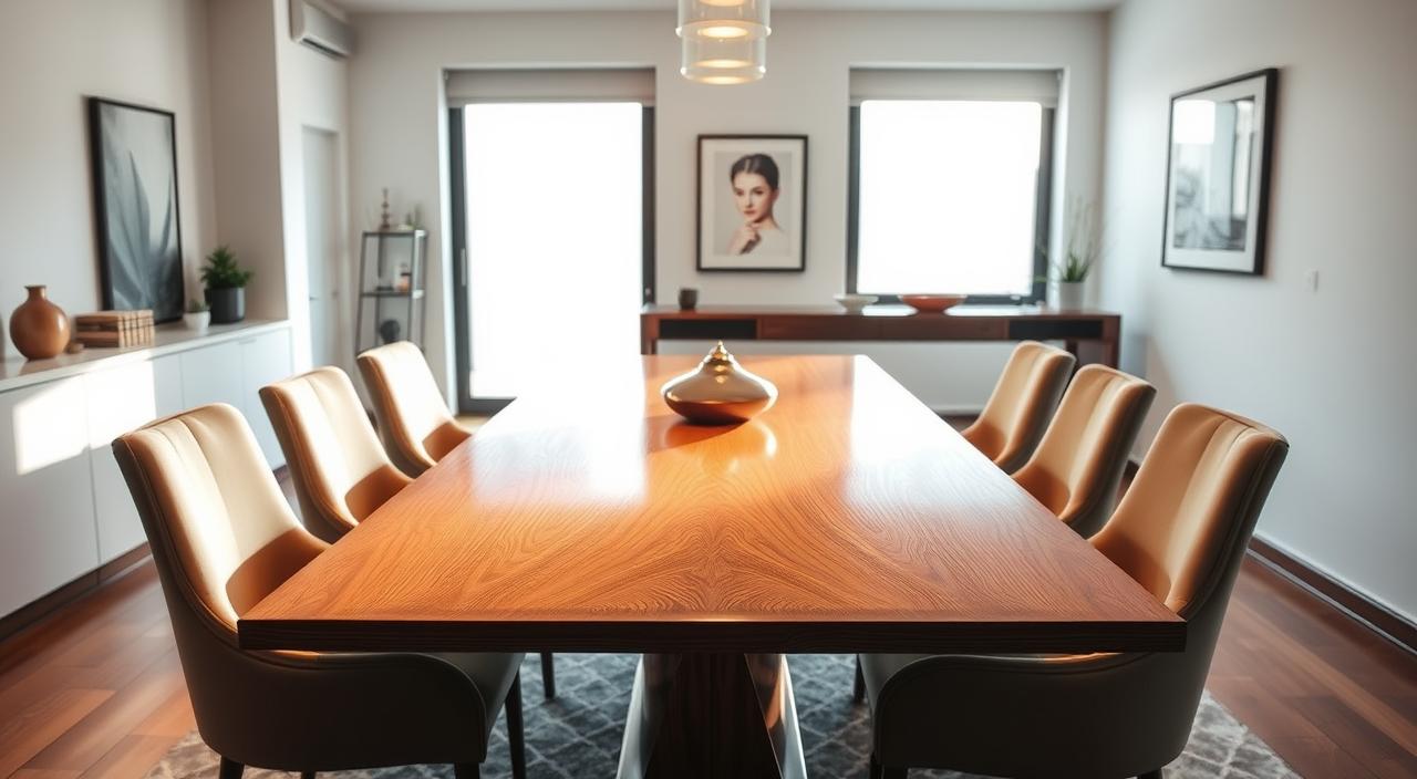 mesa de jantar planejada