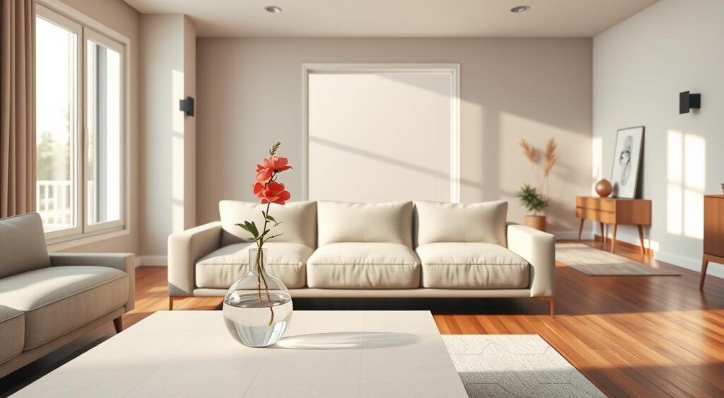 paleta-neutra-e-cores-modernas-na-decoracao-1024x563 Inspiração de Casas Modernas que estão dominando a Decoração