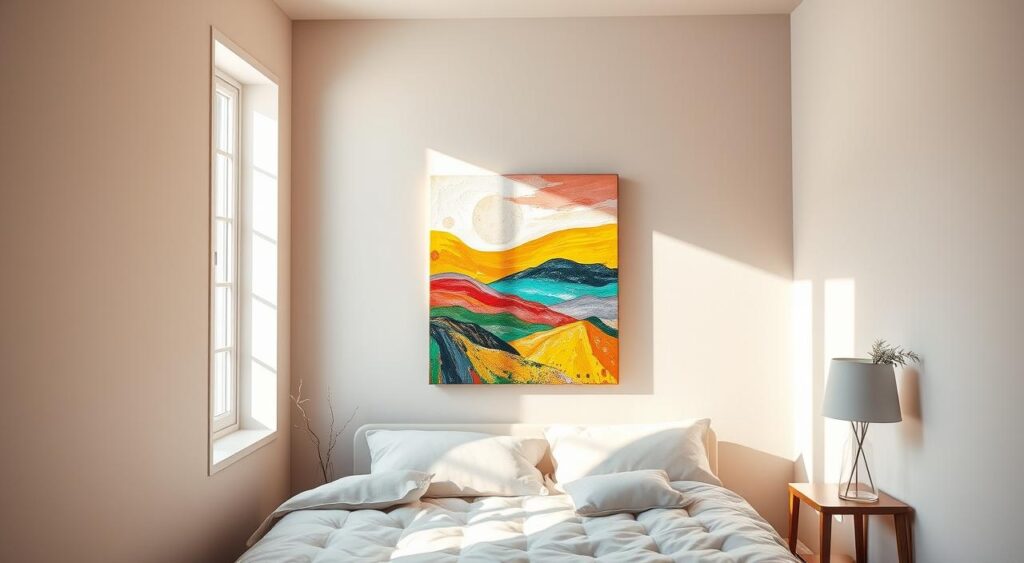 quadros-em-quartos-pequenos-1024x563 Quadro para Quarto: Estilos e Tendências Pra Arrasar na Decoração