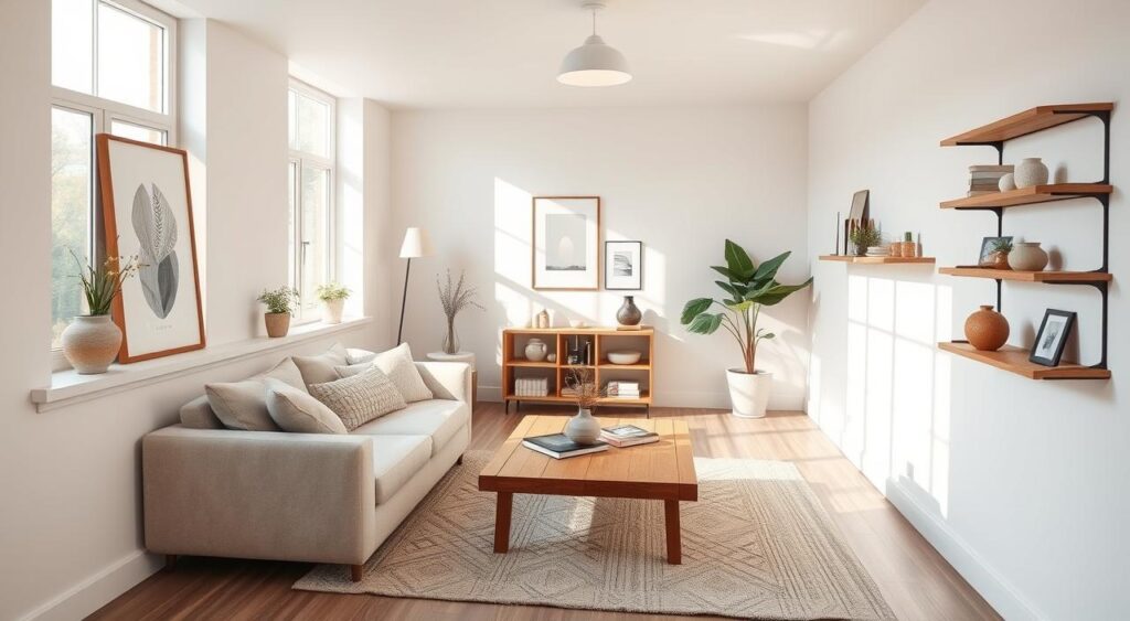 sala-muito-pequena-1024x563 10 Decorações Criativas para Sala Muito Pequena