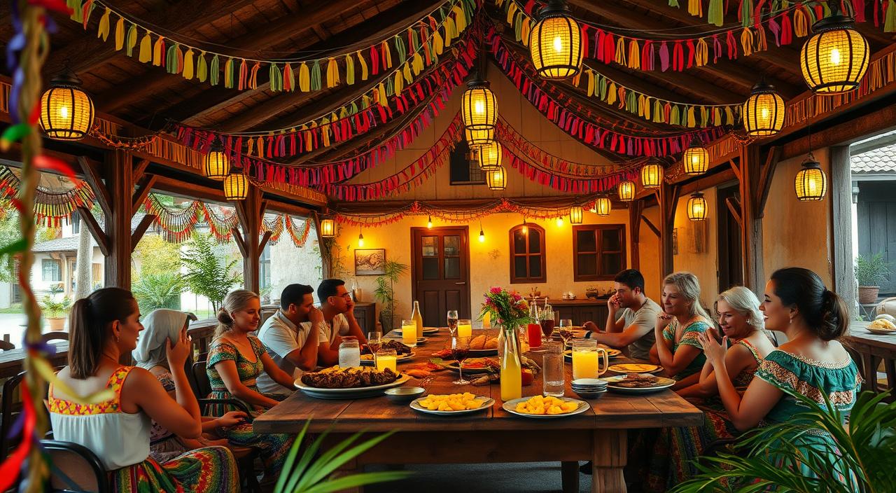 tendências 2025 em decoração de festa junina