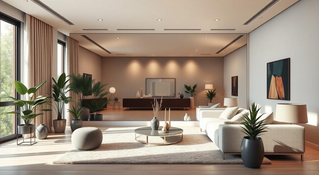 truques-de-design-de-interiores-1024x563 10 Decorações Criativas para Sala Muito Pequena