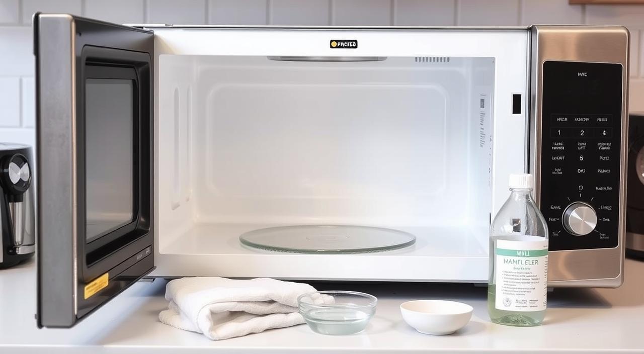 Como limpar micro-ondas