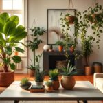 Decoração com Plantas