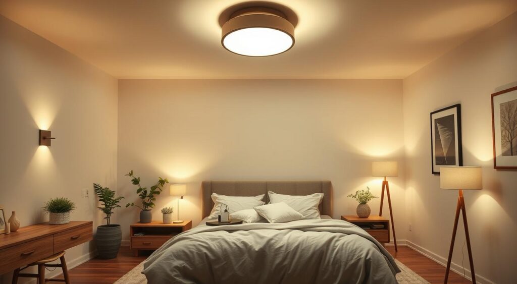 Dicas-de-iluminacao-para-quarto-1024x563 Decoração de Quarto com LED fica Mais Lindo do que Você Imagina