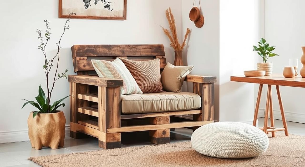 Poltrona de pallet