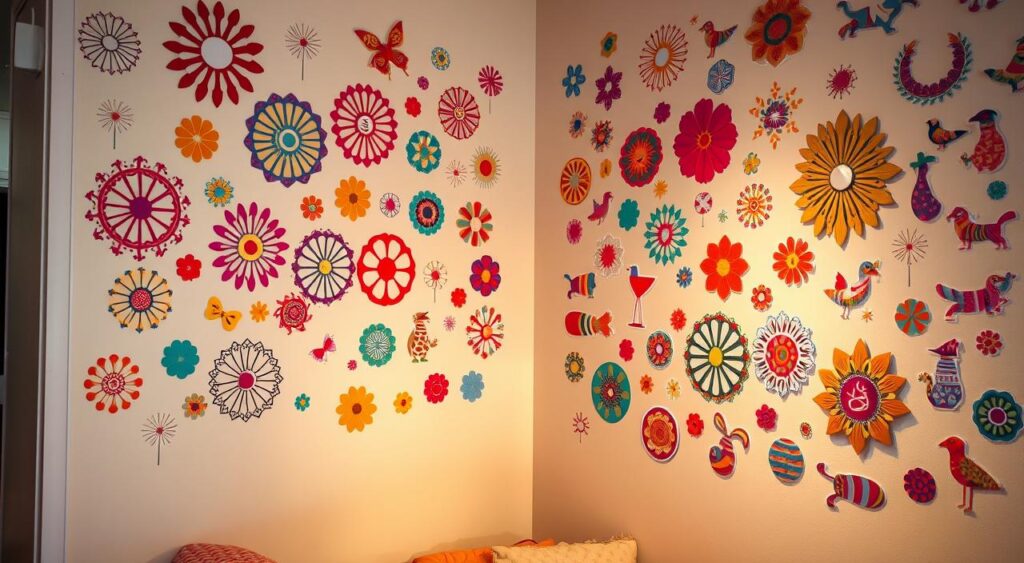 adesivos-decorativos-1024x563 Essas 10 Ideias Baratas para Decoração Vão te Impressionar