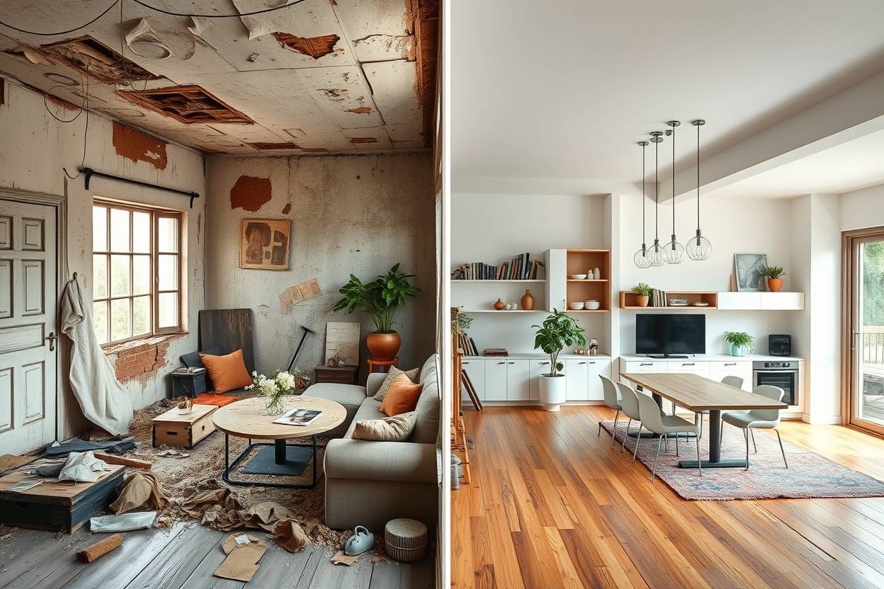ANTES E DEPOIS DA REFORMA VENTRAMELI DECOR