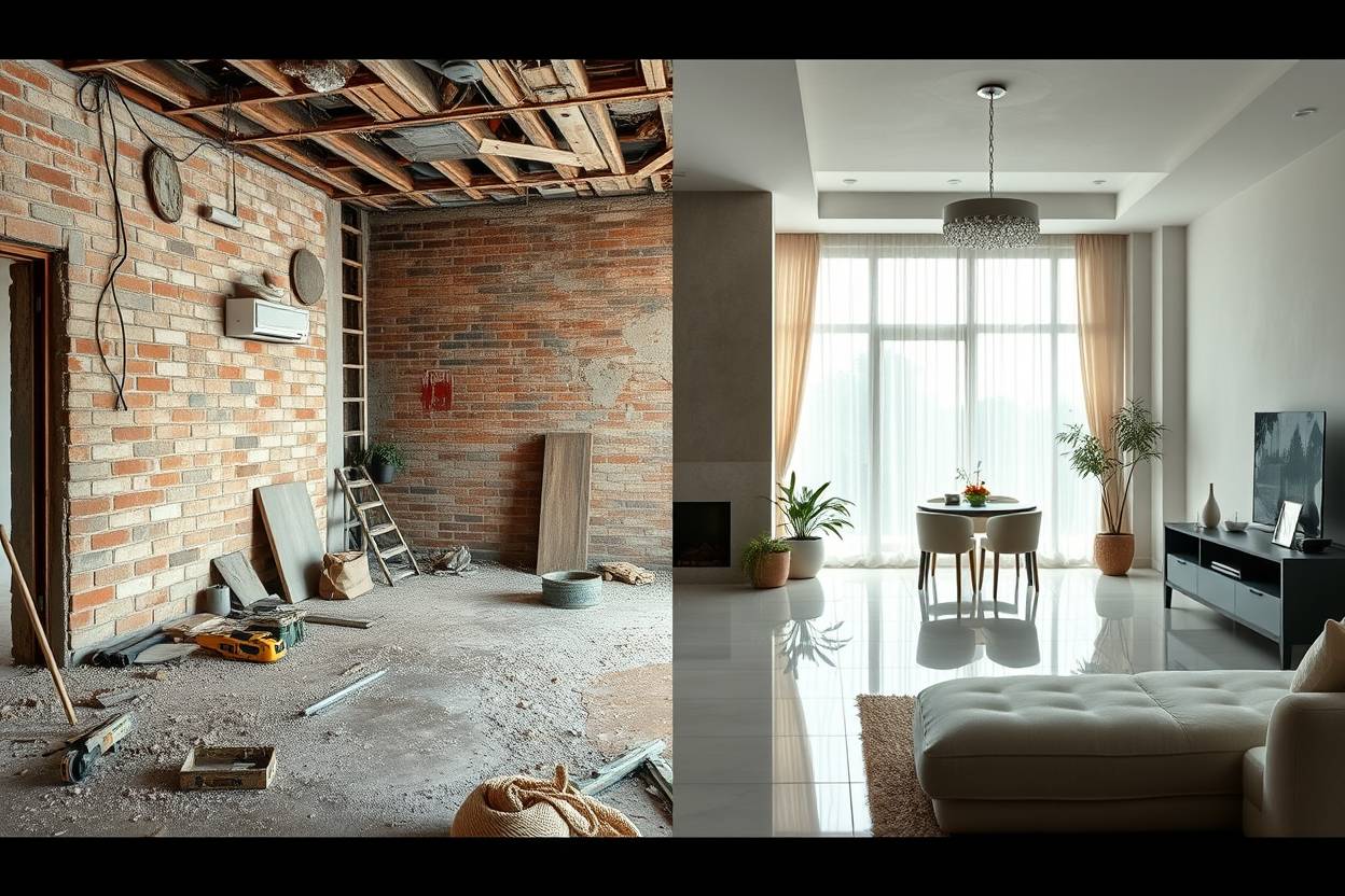 ANTES E DEPOIS DA REFORMA VENTRAMELI DECOR