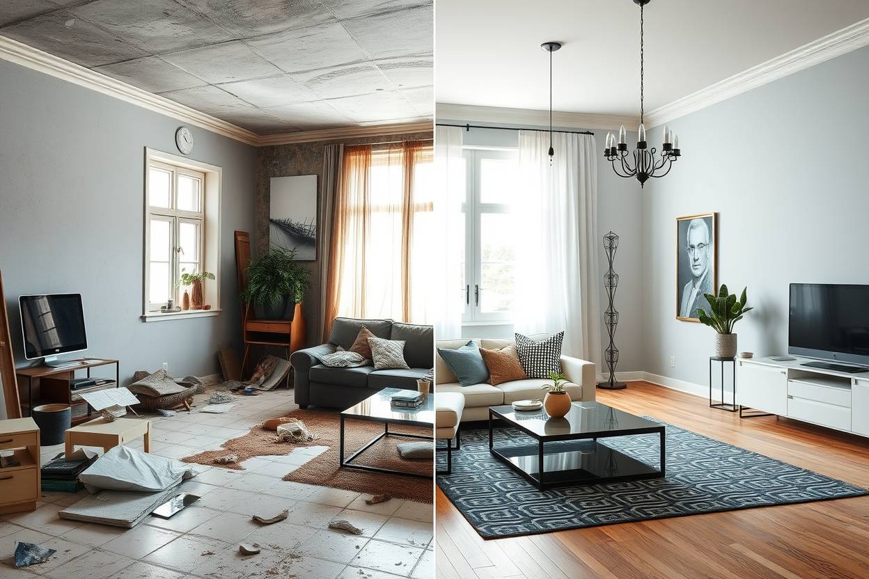 ANTES E DEPOIS DA REFORMA VENTRAMELI DECOR
